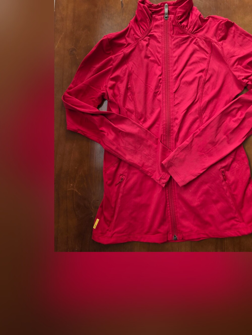 Lole Women's Red Full-Zip Jacket